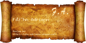 Féhn Adrienn névjegykártya